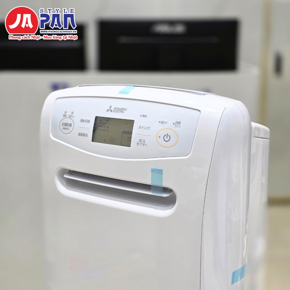 Máy hút ẩm chân voi Mitsubishi MJ-P180YX - Made in Japan - Model mới nhất 2026 26 Cận cảnh phía trên Mitsubishi MJ-P180YX