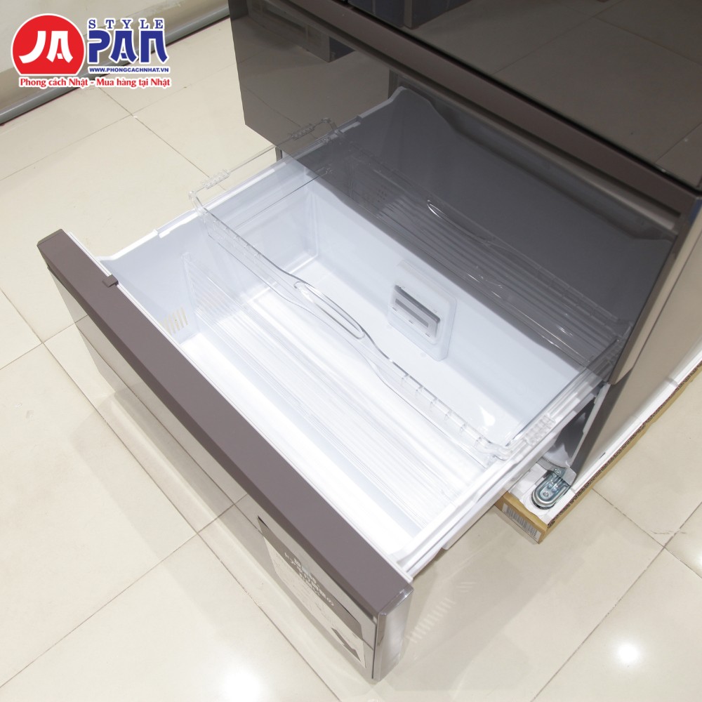 Tủ lạnh Mitsubishi MR-WXD70M | Dung tích 700L, nội địa Nhật 38 Ngăn rau củ giữ ẩm tốt giúp bảo quản thực phẩm tươi lâu