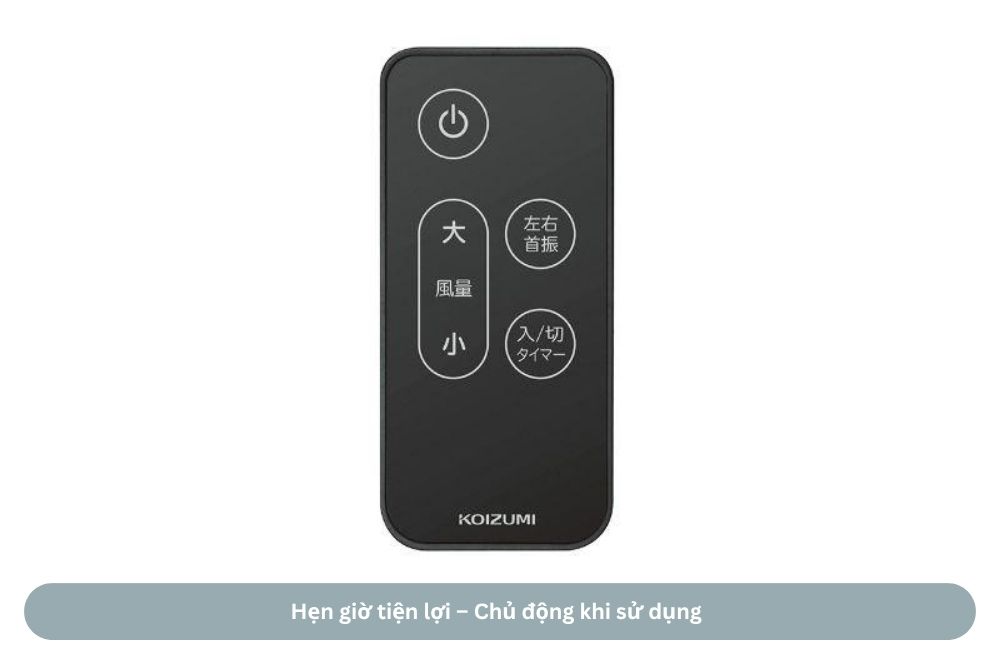 Điều khiển từ xa tiện lợi