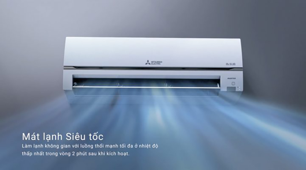 Tốc độ làm lạnh mạnh mẽ