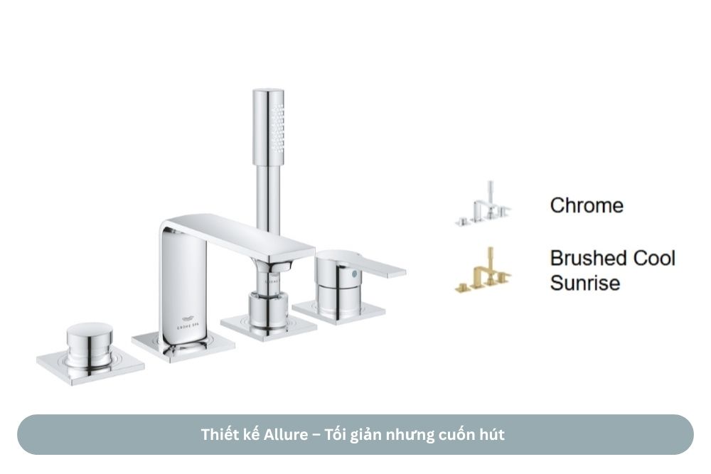 Thiết kế Allure – Tối giản nhưng đầy cuốn hút