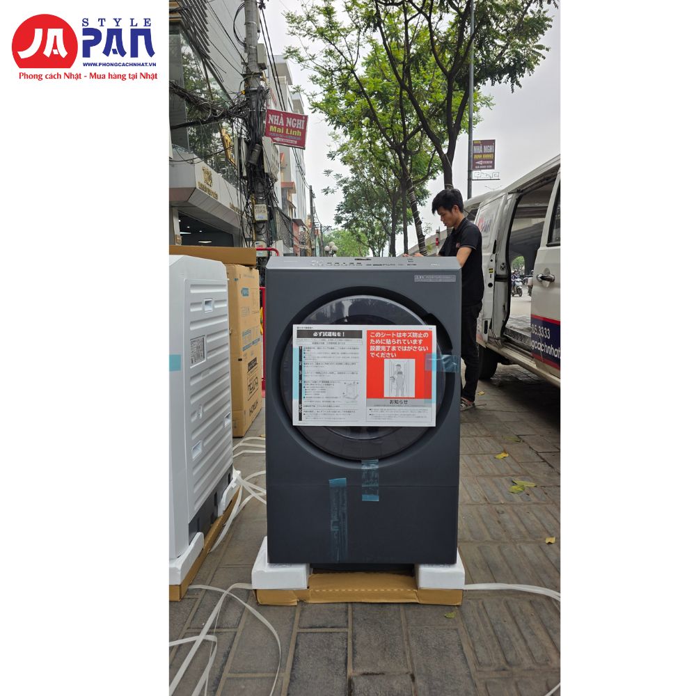 Máy Giặt Hitachi BD-SX130ML | Giặt 13kg, sấy 7kg, model 2026 5 ngoại hình máy Giặt Hitachi BD-SX130ML đen