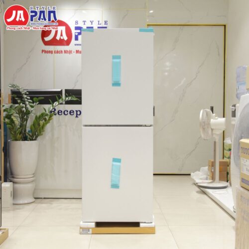 Tủ đông Mitsubishi MF-U22K-W với thiết kế trắng sang trọng