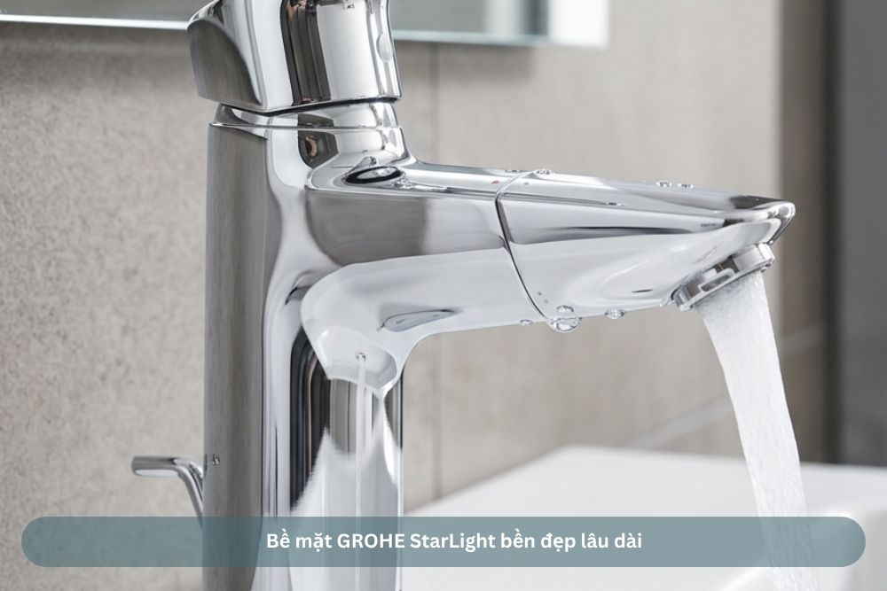 Vòi lavabo Grohe Eurosmart 23976003 | Dây rút, xoay 360 độ 30 Bề mặt chất liệu sang trọng đẳng cấp