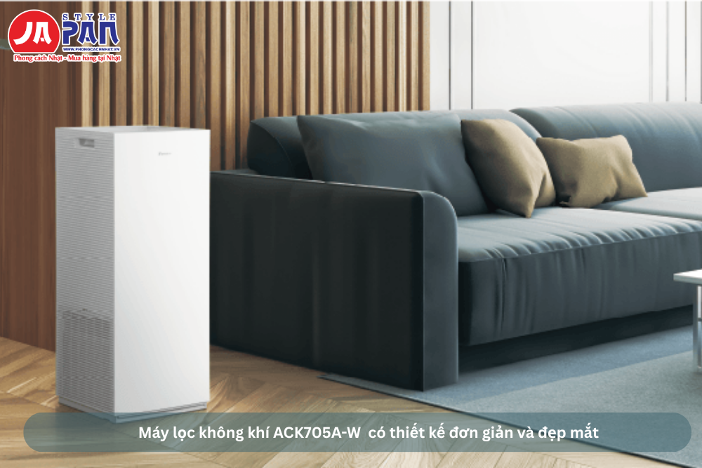 Trang chủ 1 23 máy lọc không khí Daikin ACK705A-W cao cấp dành cho thị trường nội địa Nhật