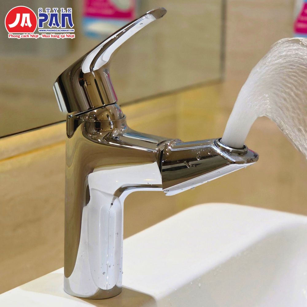 Vòi lavabo Grohe Eurosmart 23976003 | Dây rút, xoay 360 độ 11 Vòi lavabo Grohe Eurosmart 23976003 góc nhìn thực tế