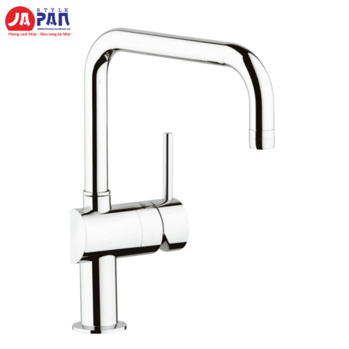 Vòi rửa bát Grohe Minta 3028010U | Dáng vuông, dây rút